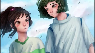 Spirited Away - Chihiro and Haku Speedpaint