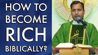 Fr Joseph Edattu VC - How to become rich biblically?