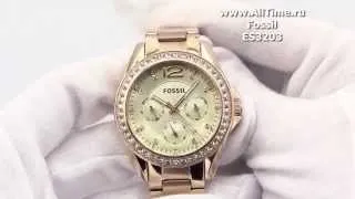 Обзор. Женские наручные fashion часы Fossil ES3203