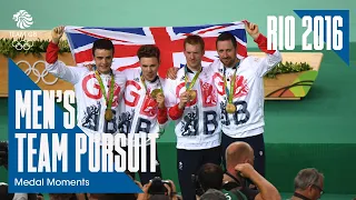 Team GB Men's Team Pursuit Cycling Gold | Rio 2016 Medal Moments