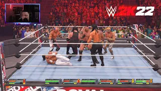 WWE 2K22 ROYAL RUMBLE FIRST GAMEPLAY