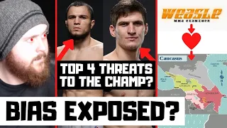 The Weasel EXPOSED for HUGE Dagestani/Caucasus Bias! Nightmare Matchup Video Reaction