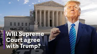 Donald Trump hopes Supreme Court overturn election ban