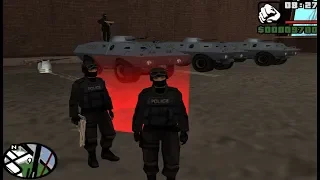 GTA san andreas - DYOM mission # 76 - SWAT vs Rifas
