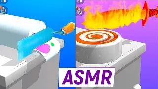 ASMR SLICING game all levels mobile level 2