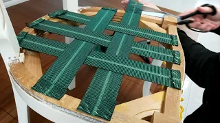 How to Apply Upholstery Webbing on a Chair Seat