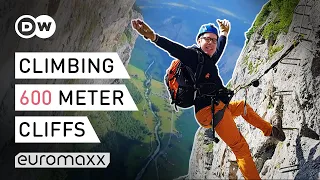 Will I Master The Via Ferrata At Breathtaking Heights? | Axel On The Edge