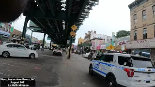 Bronx New York Street (Westchester Ave)