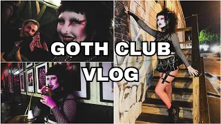 GOTH CLUB VLOG ( & PHOTOSHOOT FAIL)