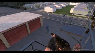 Garry's Mod Huggy Wuggy Chases me