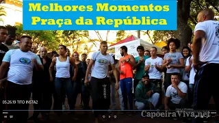 Cobrinha, Tito, Mesquita e Paulinho - Roda de Capoeira Praça da República