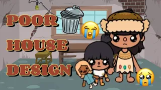 [TOCA WORLD] POOR HOUSE DESIGN 🏠 |TOCA LILY