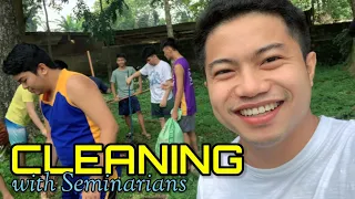 Vlog 29 Cleaning with Seminarians | Buhay Seminaryo | Pari at Seminarista