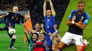 Tutte le Finali di Coppa del Mondo in HD (2018-1990)