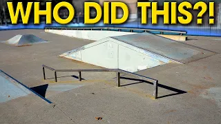 WHO BUILT THIS AWFUL SKATEPARK?!