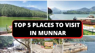 Top 5 Places To Visit In Munnar, Kerala | Munnar Tourist Places |