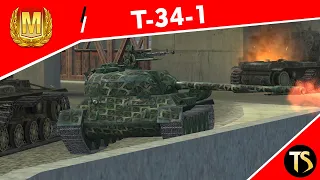 Ace Mastery Gameplay: T-34-1 | World of Tanks Blitz