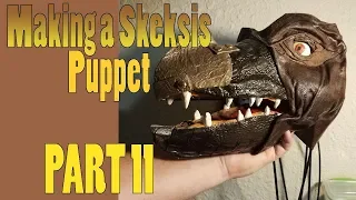 Building a Skeksis Puppet: Part 12
