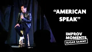 Comedy: Sugar Sammy and 'American Speak'