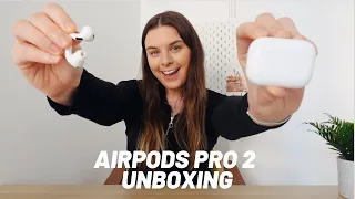 Apple AirPods Pro 2nd generation UNBOXING + first impressions (from an AirPods Pro newbie)