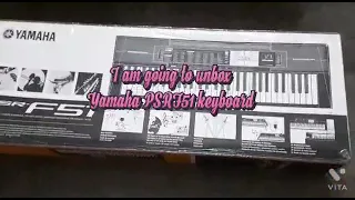 Unboxing of yamaha psr f51 || price - under 7000 only || Fun with Divyanshi||