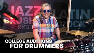 Various Styles For College Drum Auditions, by Al Velasquez (Lesson 1 of 4)