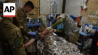 Outnumbered and outgunned, Ukraine military medics work to keep soldiers fighting on the frontline