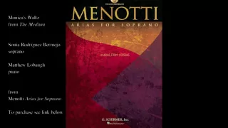 Menotti "Monica's Waltz" (THE MEDIUM)