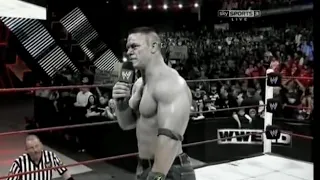 Emotional speech by Cena at extreme rules facing Brock Lesnar ...finally Cena wins