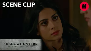 Shadowhunters | Season 2, Episode 2: Clary & Izzy Have a Talk | Freeform