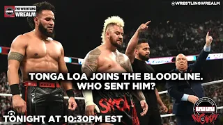 Tonga Loa Joins The Bloodline. Who Sent him? #TheBloodline #WWE #RomanReigns