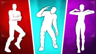 Top 50 Fortnite Dances With The Best Music (Eminem - Real Slim Shady, Starlit, Cupid's Arrow)