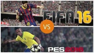 Так что же лучше: FIFA 16 или Pro Evolution Soccer 2016?