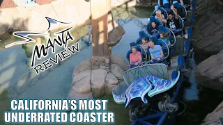 Manta Review (Original), SeaWorld San Diego Mack Coaster | California's Most Underrated Coaster