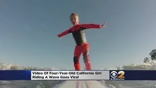 Little Surfer Girl Goes Viral