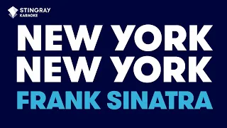 Frank Sinatra - New York, New York (Karaoke with Lead Vocal)