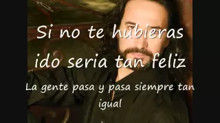 Marco Antonio Solis- Si No Te Hubieras Ido con letras