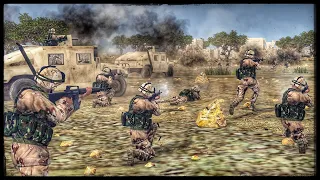 Attack on Taliban Stronghold | Invasion of Afghanistan 2001 | Gates of Hell Modern Conflict Mod