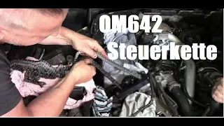 Mercedes ML W164  OM642 Steuerkette wechseln