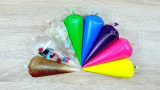 Tedy Tells...How to Make Slime with Piping Bags | Creative Slime | Slime Story | 199