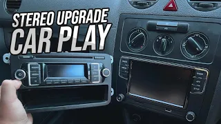I swapped the Caddy's stereo!