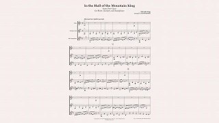 In the Hall of the Mountain King Flute, Clarinet, Sax Trio Sheet Music