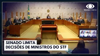 Senado limita decisões de ministros do STF | Jornal da Band