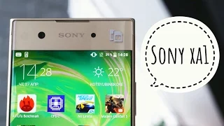 Обзор Sony XA1 - когда захотелось чего-то необычного