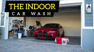 Washing My G80 M3 In My Garage | Imola Red G80 M3