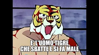 L'UOMO TIGRE - Sigla Versione Letterale 👁‍🗨 LITERAL👁‍🗨