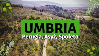 UMBRIA i jej atrakcje 🌿 Wędrówki z wiatrem, Etruskami i śpiewem ptaków