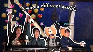 the difference between the hyung line & maknae line is hilarious for no reason | Hobi can do both!