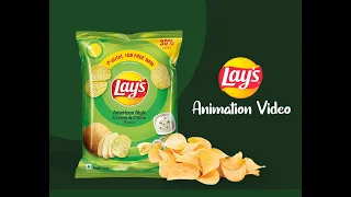 Lays Chips Motion Graphics