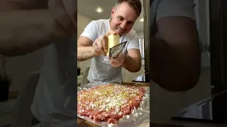 Да!!! Этот мясной рулет, я приготовил из фарша👌